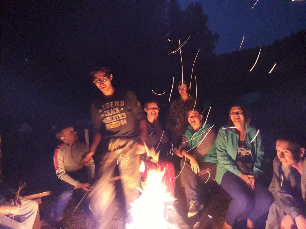 Игры у костра Чусовая