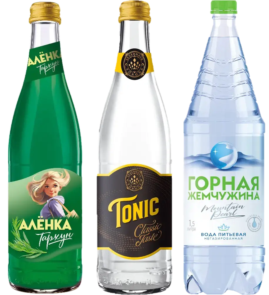 Напитки производства Альзар