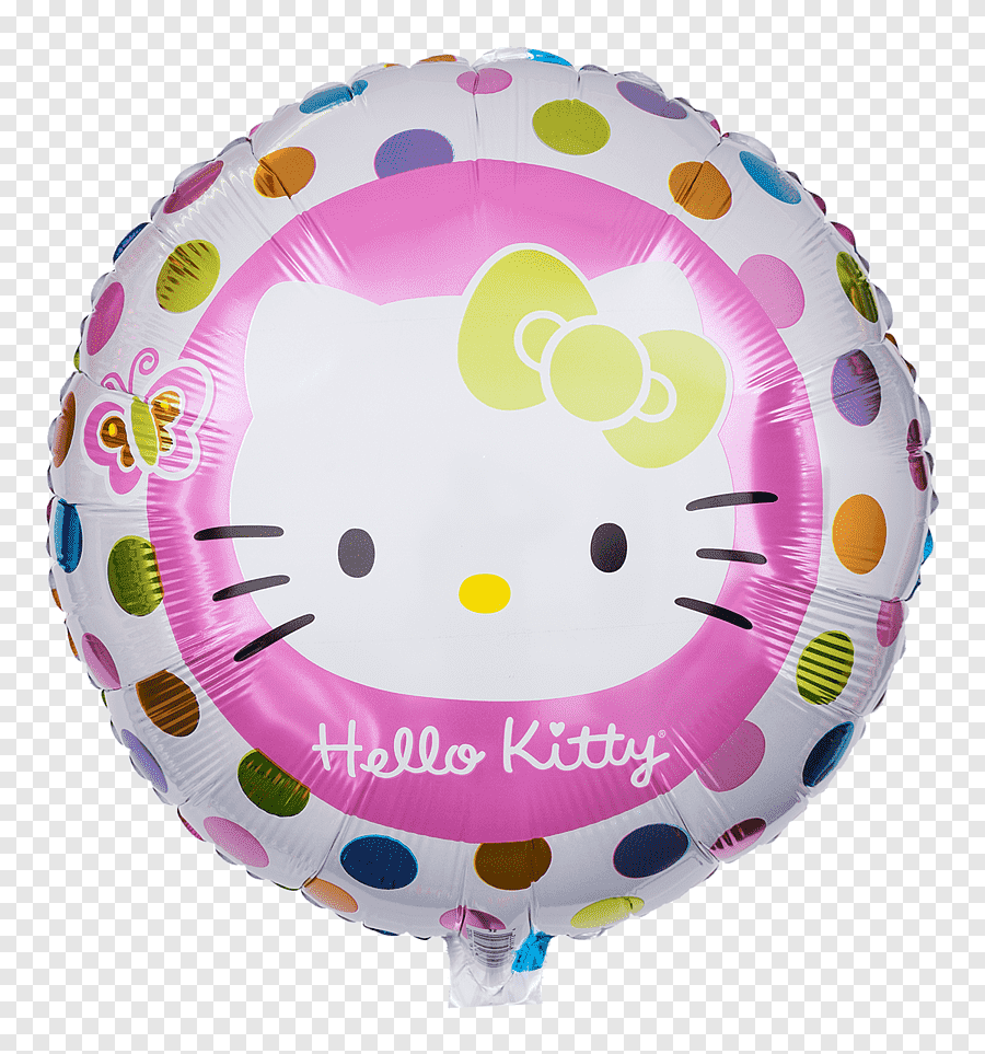 Шарики hello kitty. Hello Balloon.