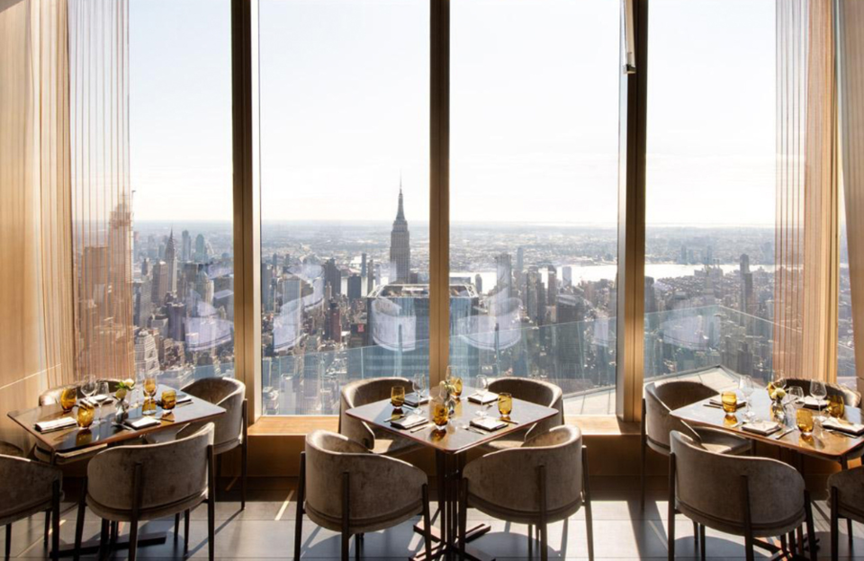 Mastercard, брендинг, изменения, ресторан Peak with Priceless в Hudson Yards