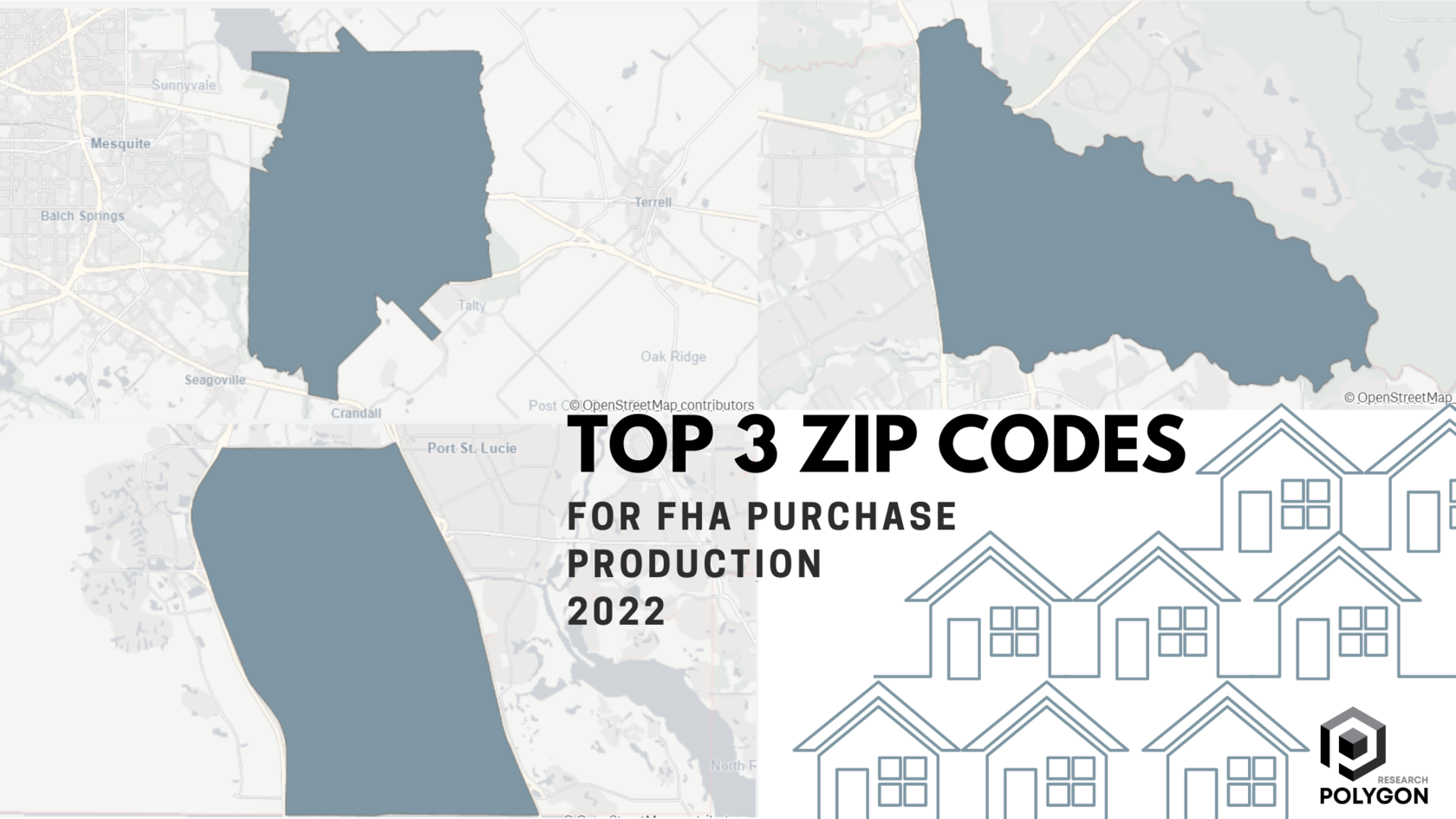 Top 3 Fha Zip Codes In 2022 Ytd