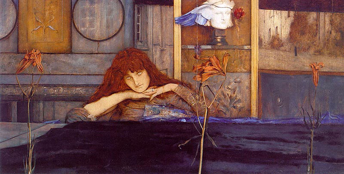 Фернан Кнопф — I lock my door upon myself (1891)