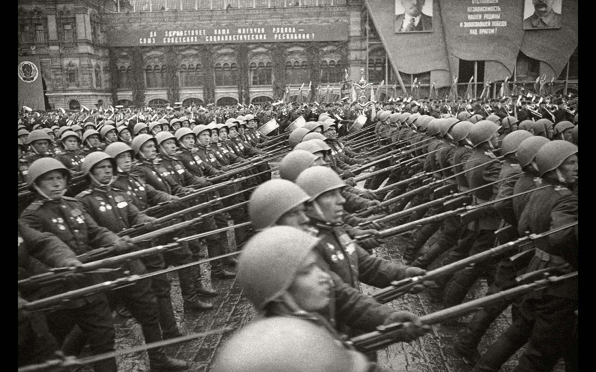 парад победы в москве 24 июня 1945