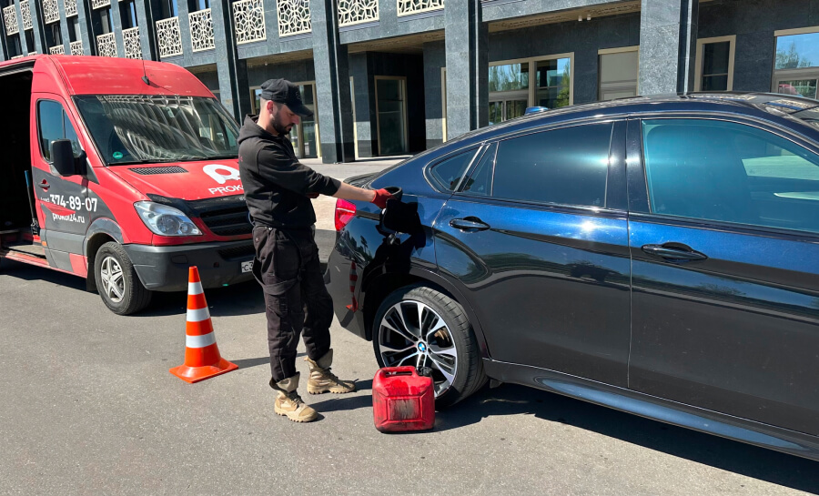 Подвоз бензина и дизеля с выездом