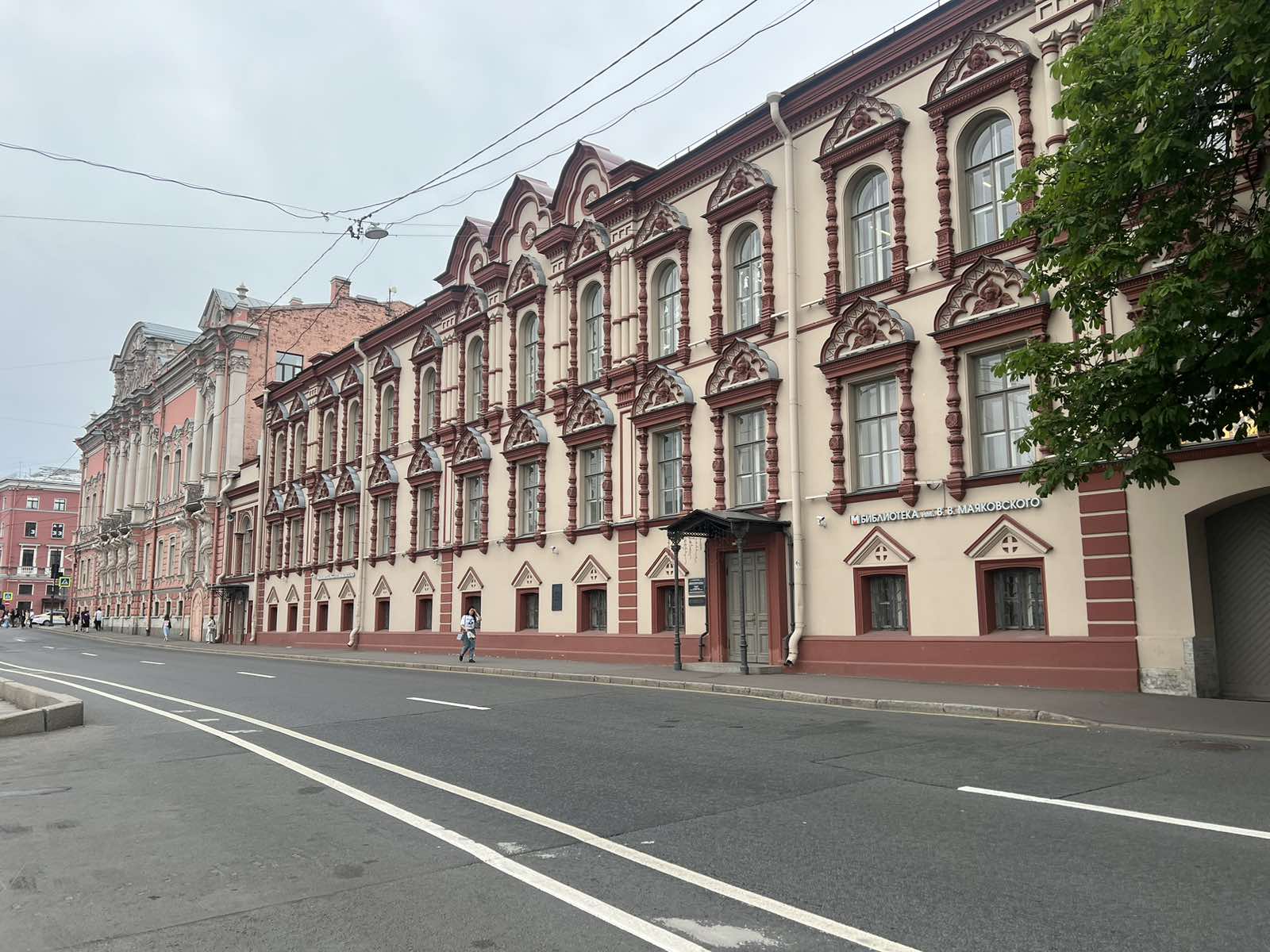 Россия, Санкт-Петербург, набережная реки Фонтанки