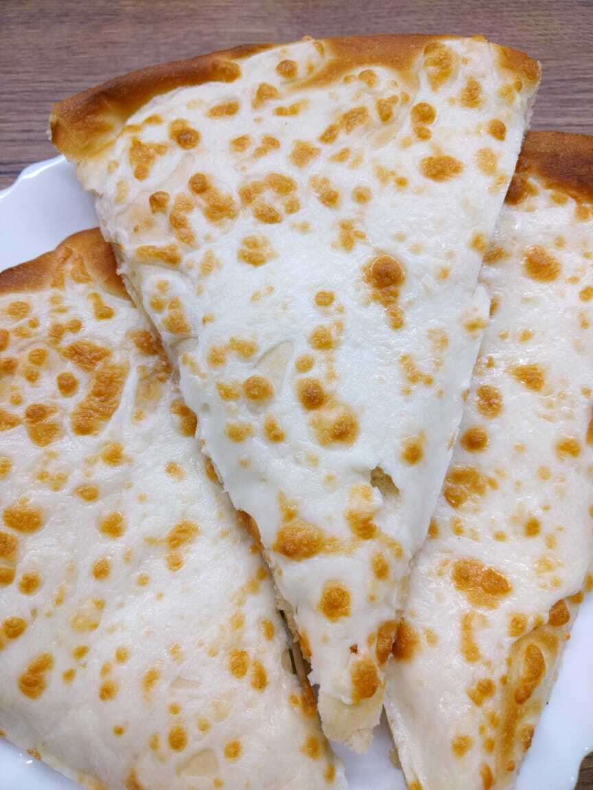 Сыр Пицца топпинг в работе