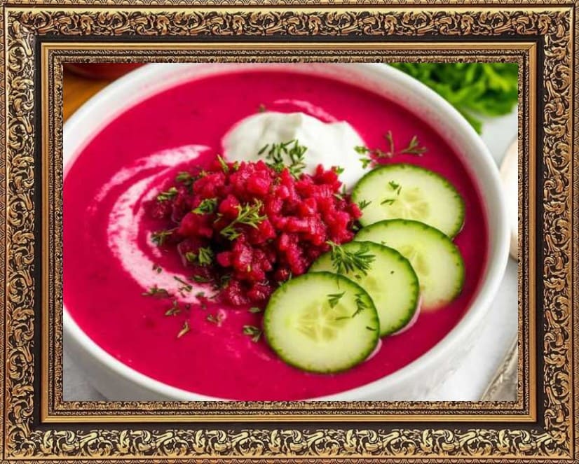 свекольник на кефире холодный