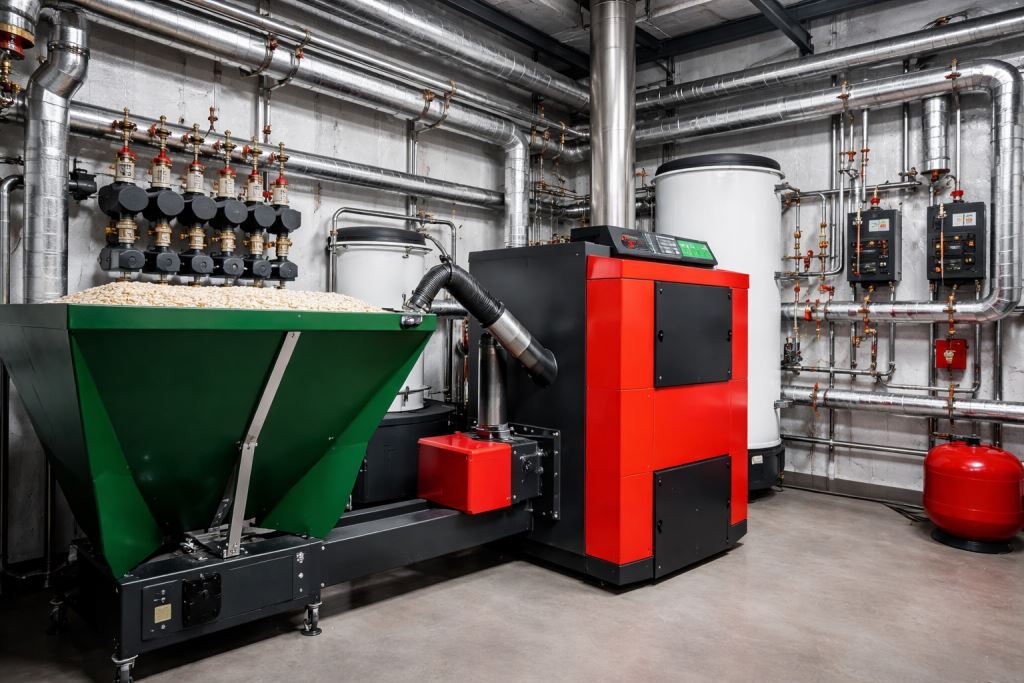 Твердотопливная котельная