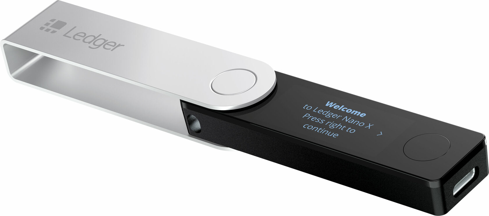 Sitio web de la billetera de criptomonedas Ledger