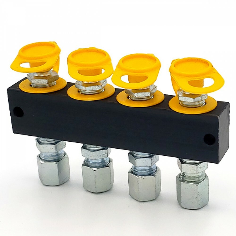 Фитинги и комплектующие для автоматических централизованных систем смазки (АЦСС) — SALPI