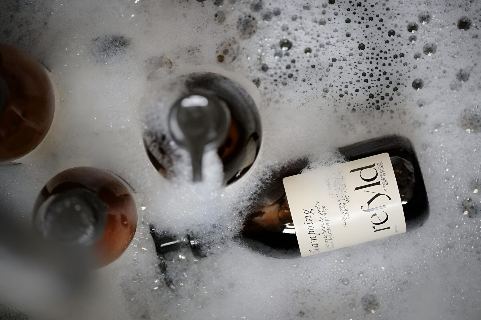 шампунь для волос в пене