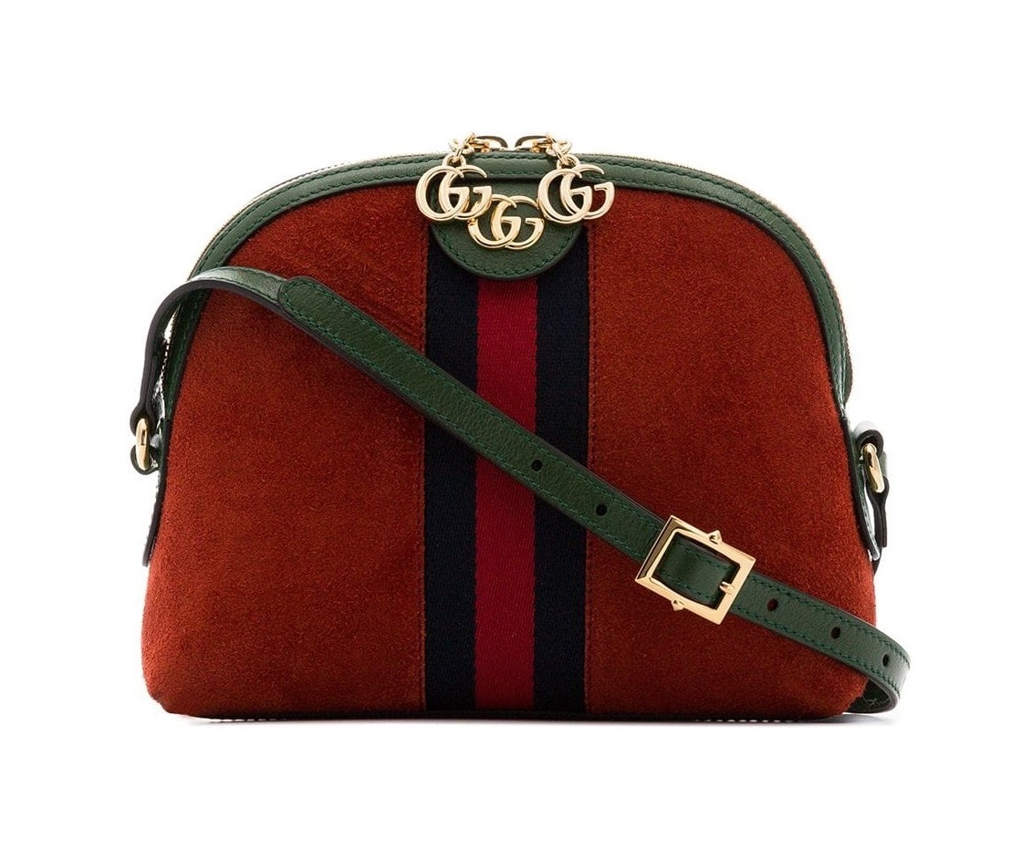 Продать сумку. Early Gucci Suede Square g logo Shoulder Bag.