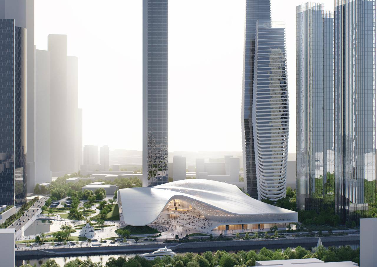 бюро ATRIUM , проект национального центра «Россия» на Красной Пресне, проекты России, мастерплан городов, город будущего