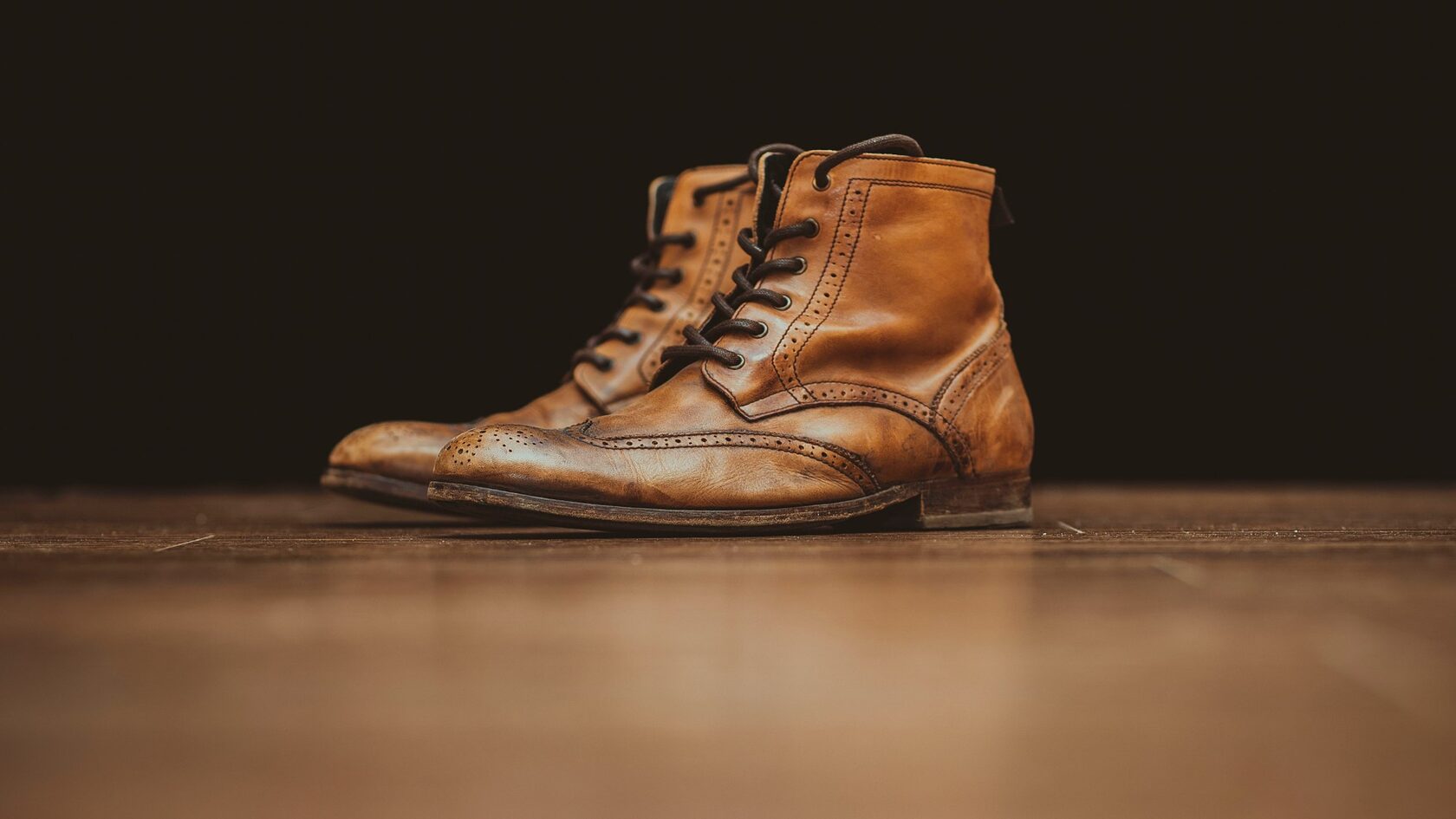 Кожаные ботинки Leather Boot