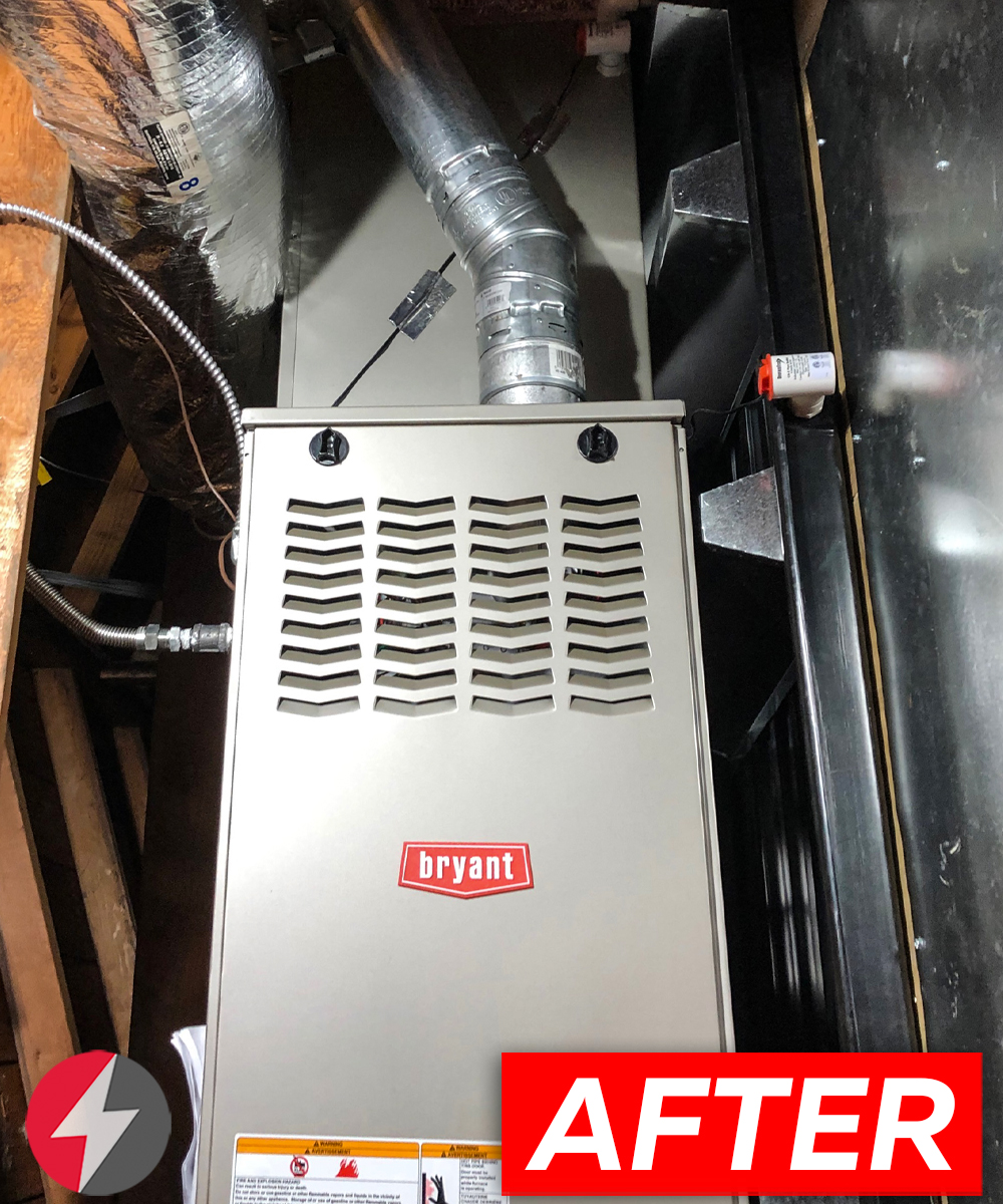 Installation of HVAC System with 80 Efficiency Furnace in Tampa, Florida