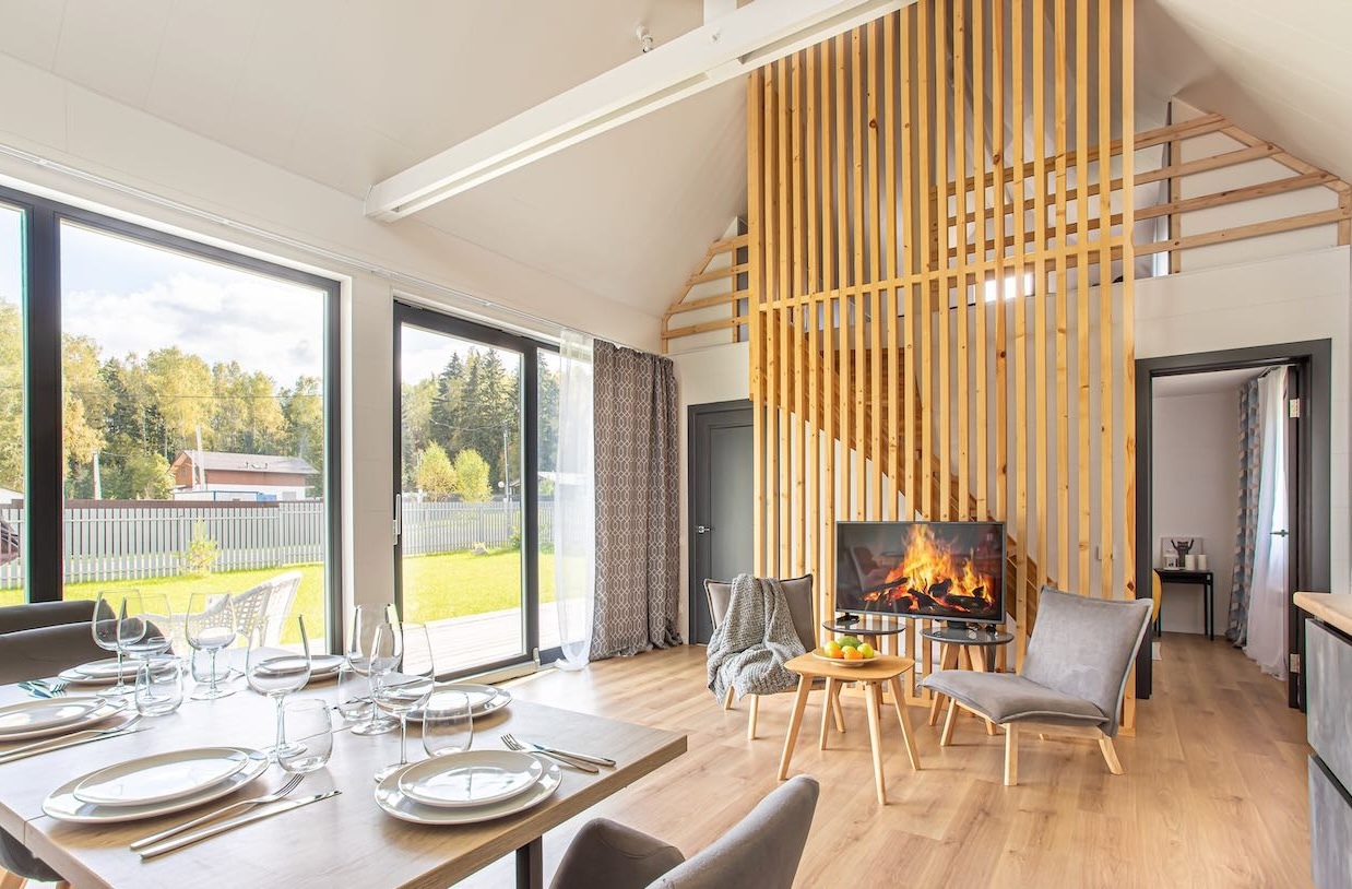 Гостиная со вторым светом