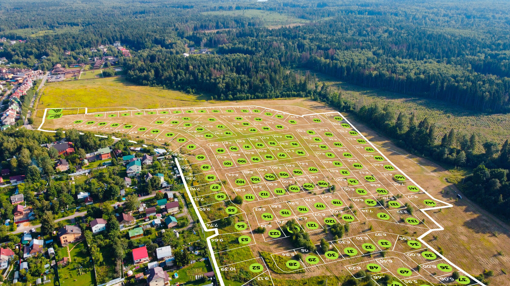 В поселке добавились новые участки!