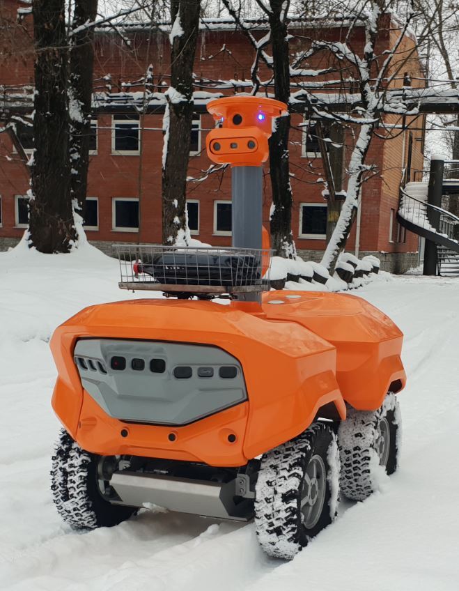 Автономный транспортный робот Гонец для межцеховой логистики