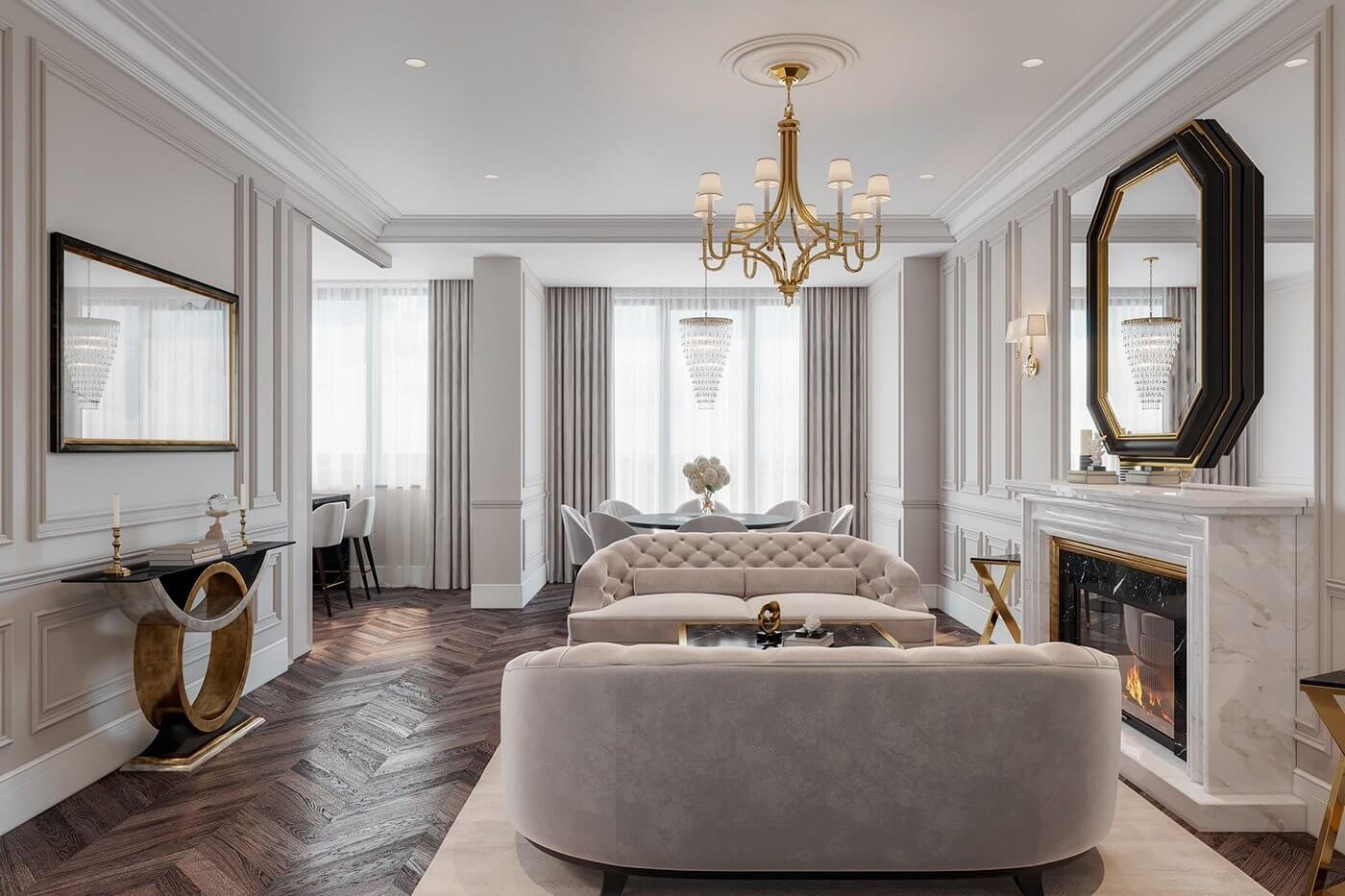 интерьерные дизайн тренды 2024