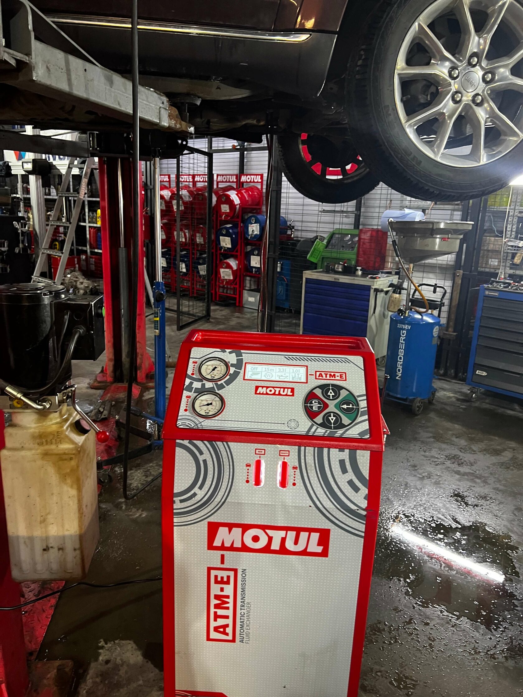 Результат обслуживания АКПП в Motul Team
