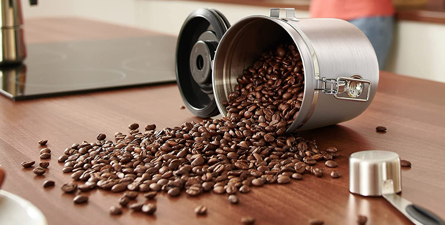All Types of Coffee Canisters With Scoop