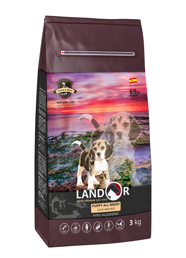 Упаковка сухого корма Landor