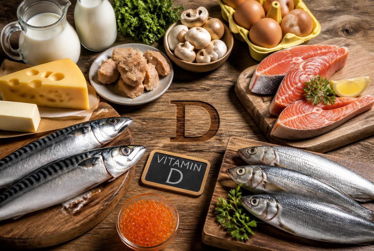 Витамин D в продуктах питания