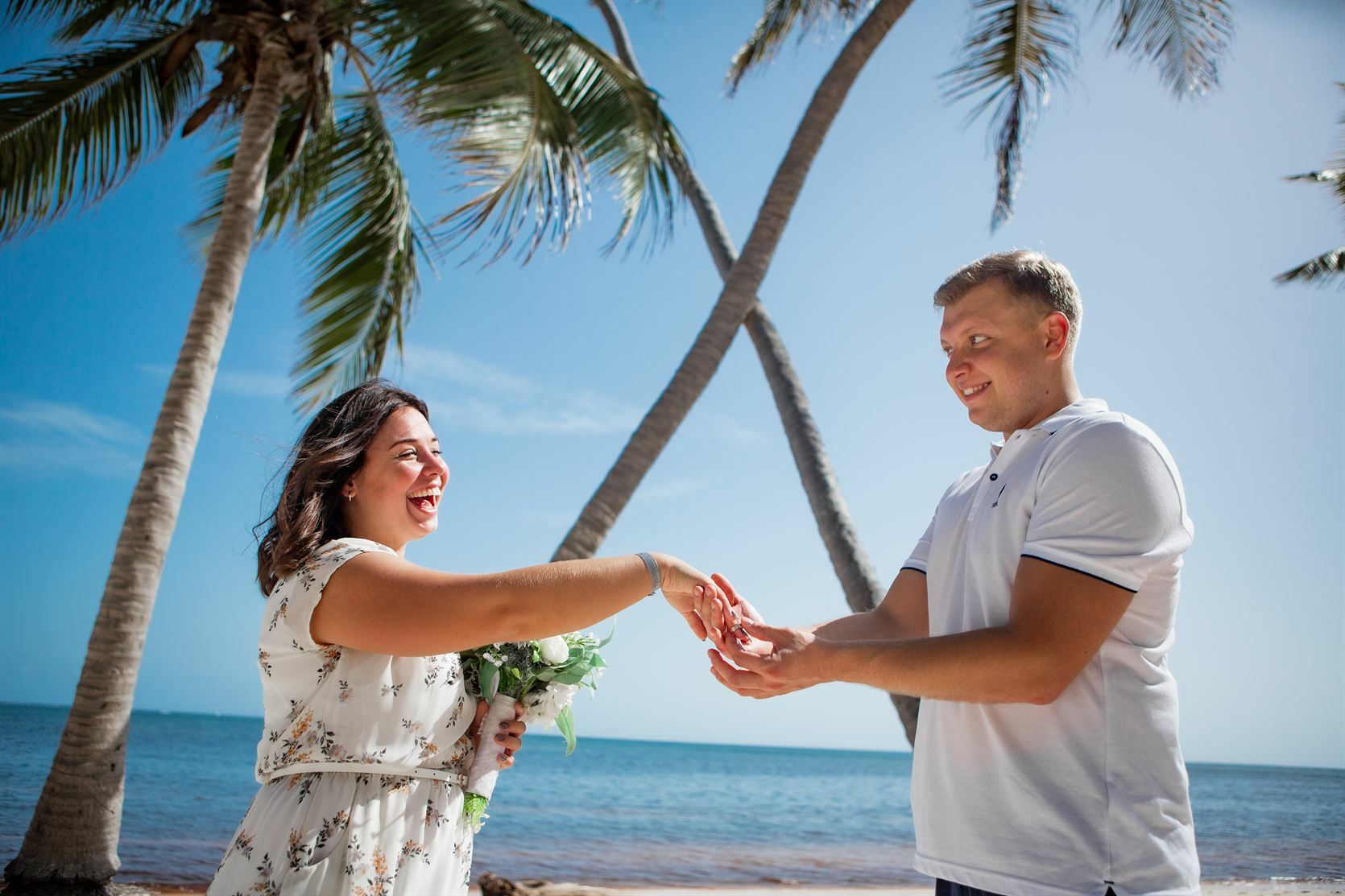 Wedding proposal in Punta Cana