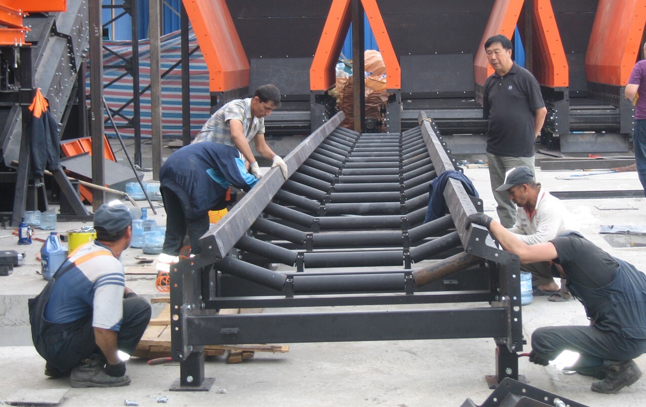 Профессиональный монтаж конвейерного оборудования на производстве