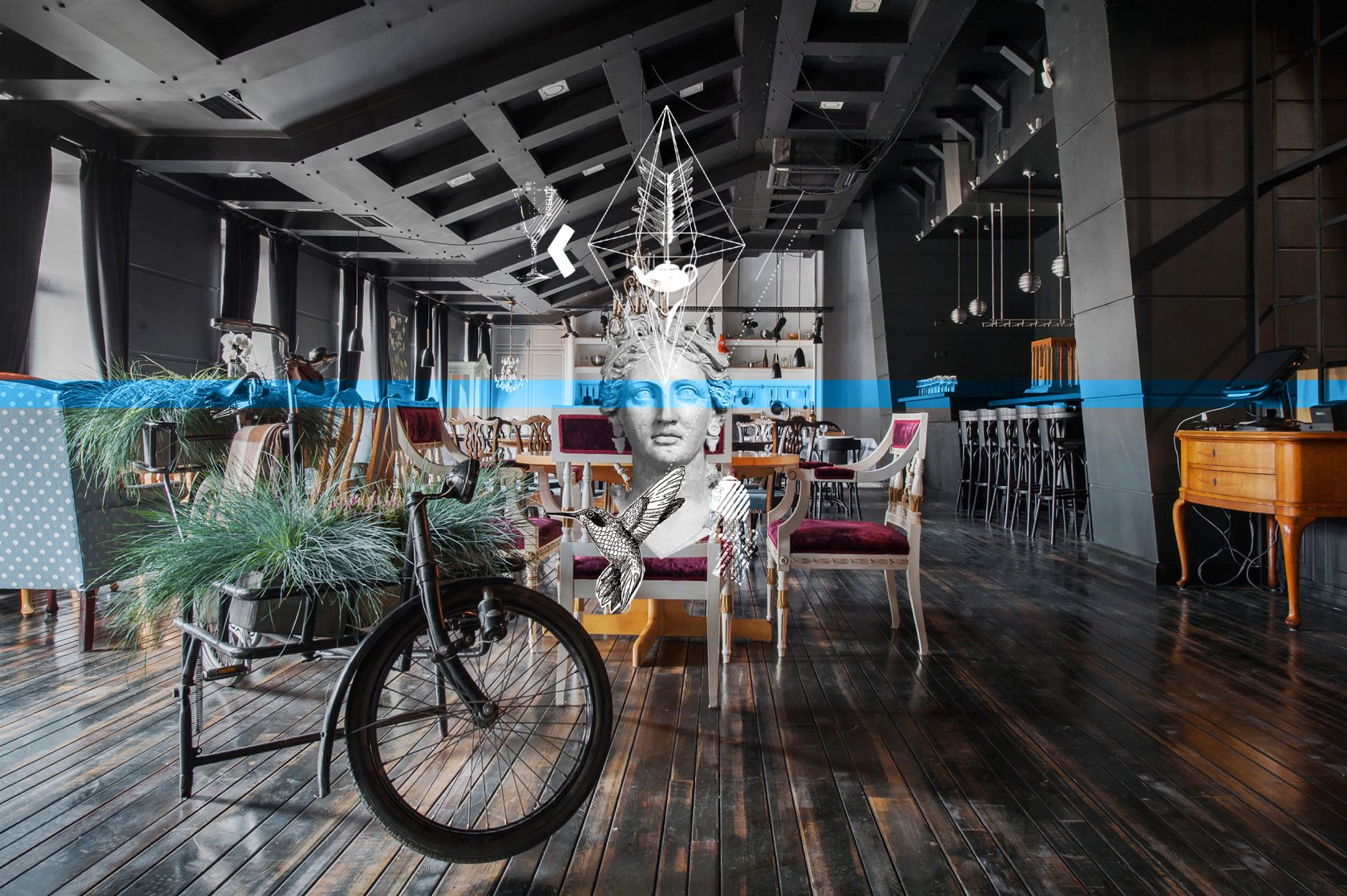 «Квартира Кости Кройца»: ресторан, бар и апартаменты