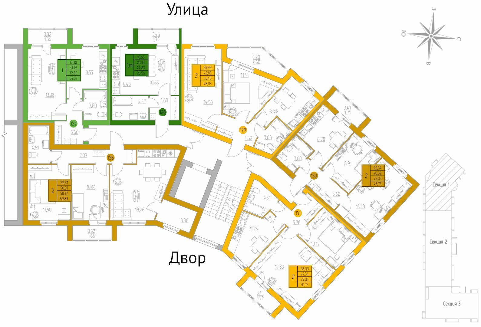 Новостройки ижевска карта