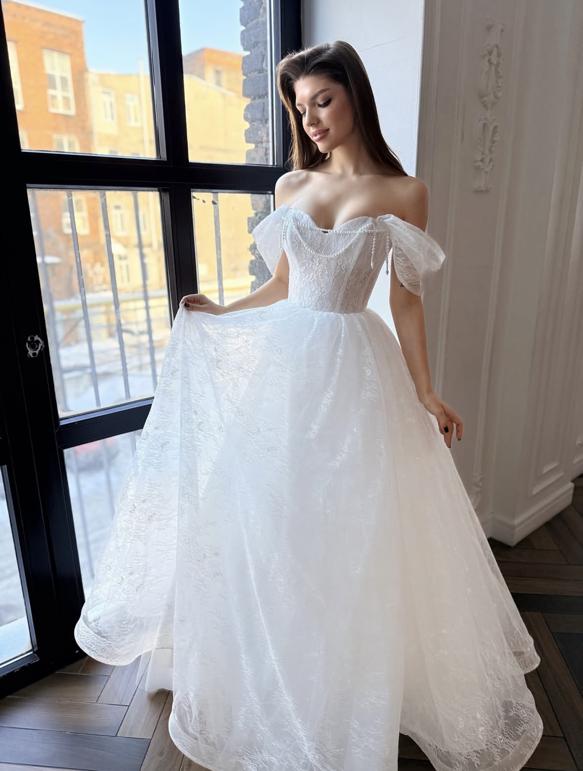 свадебное платье принцессы