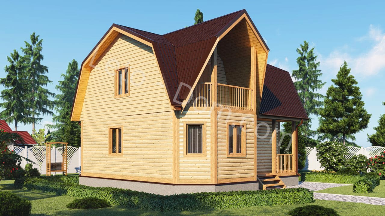дом из бруса