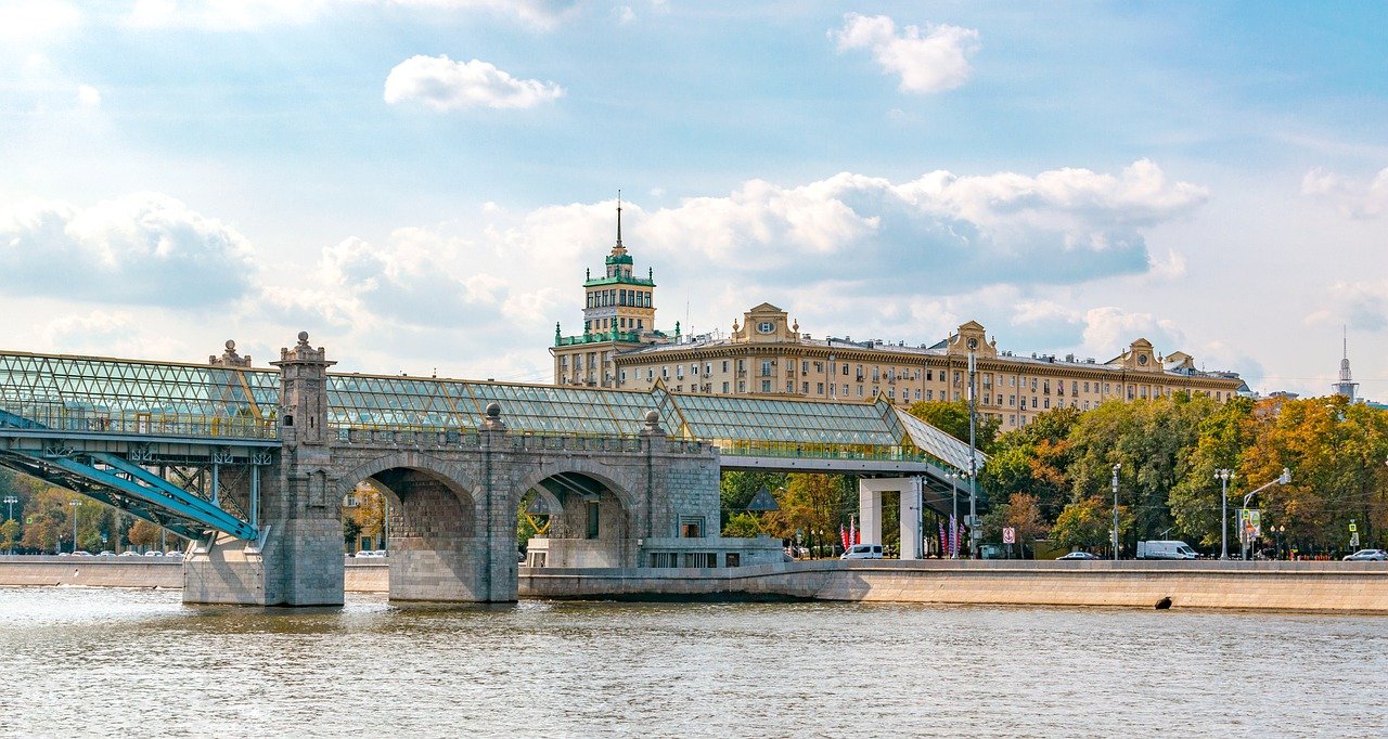 Москва река парк горького