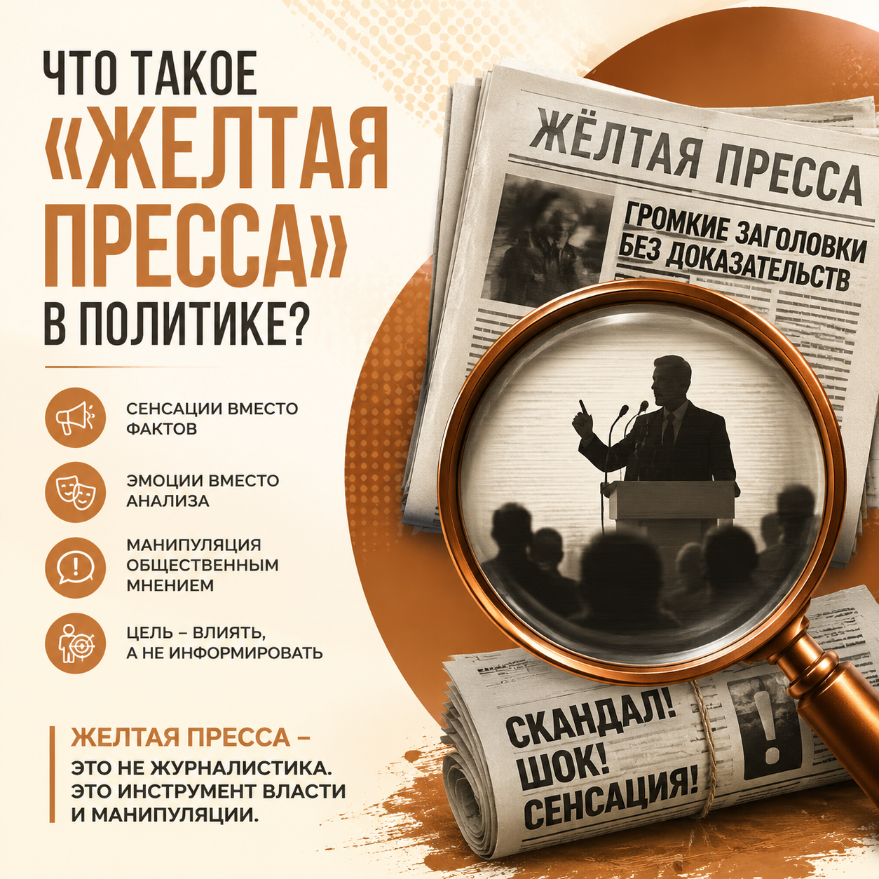 Жёлтая пресса — что это такое и как она влияет на политику