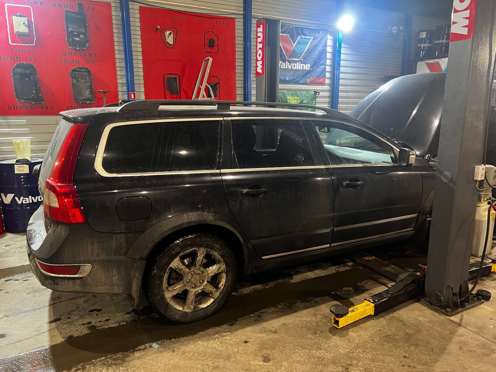 Проверка антифриза рефрактометром Volvo XC70