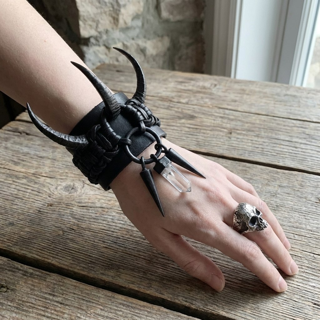 Браслет Черные отростки