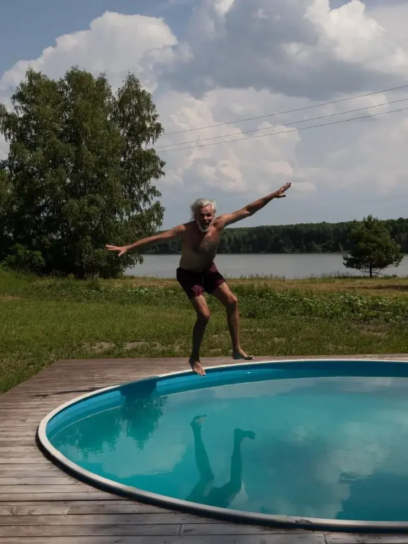Фотография деревенской избы