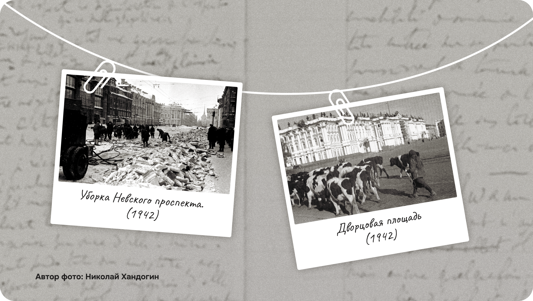 николай хандогин, фото ленинграда 1942, ленинград 1942