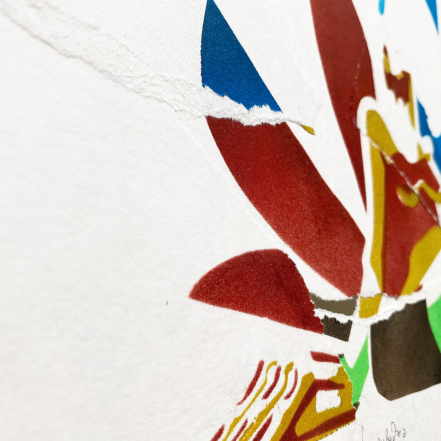 Тиражная графика в технике трафаретной печати. Автор Алексей Бархан.