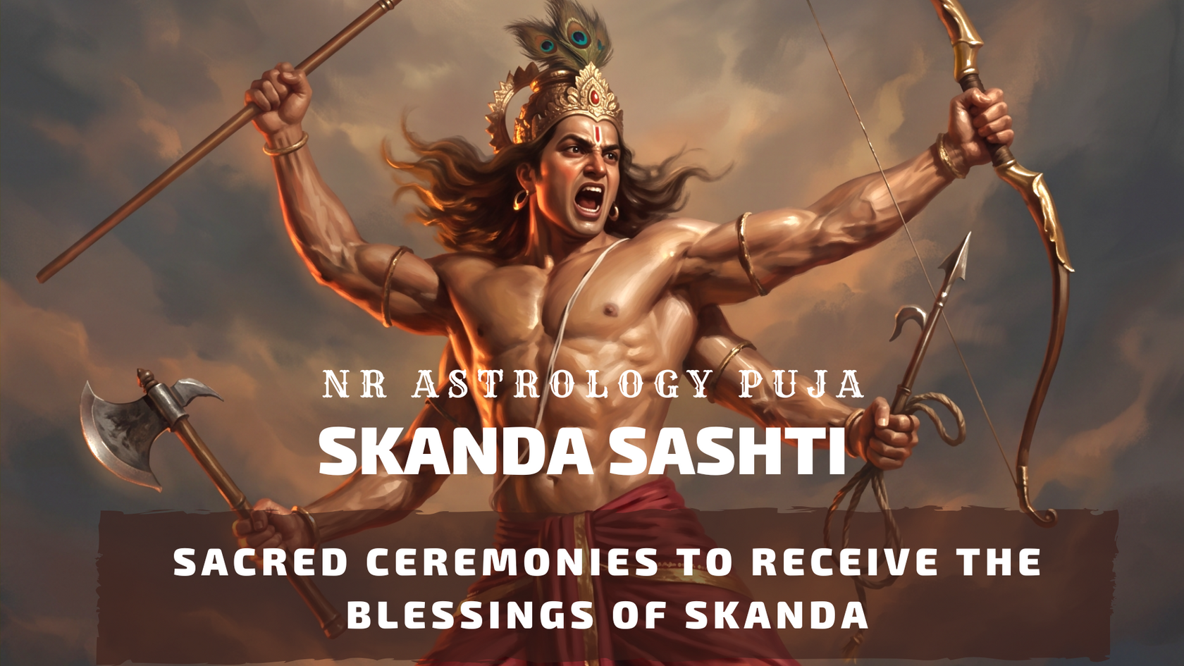 Vedic ceremonies on Skanda Sashti
