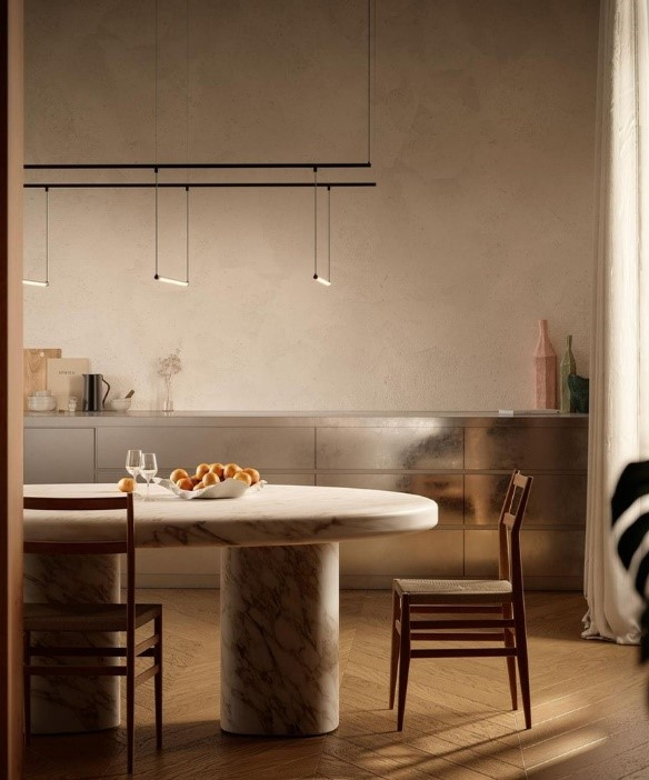 Металлические акценты никуда не денутся. 