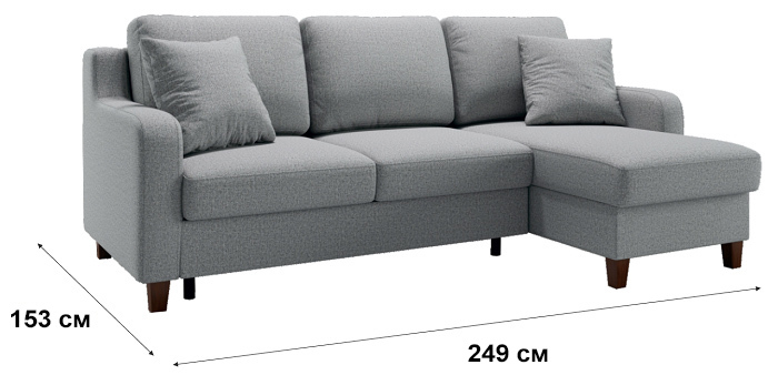 размеры дивана