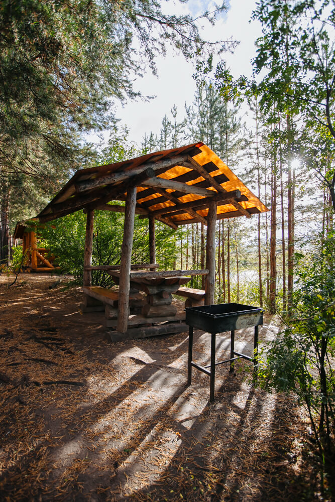 Необычные беседки в лесу: эстонские жители в гармонии с природой