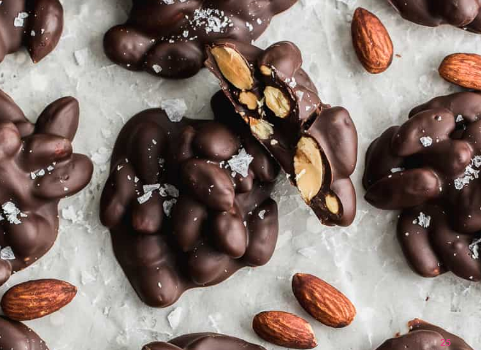 Шоколад с миндалем