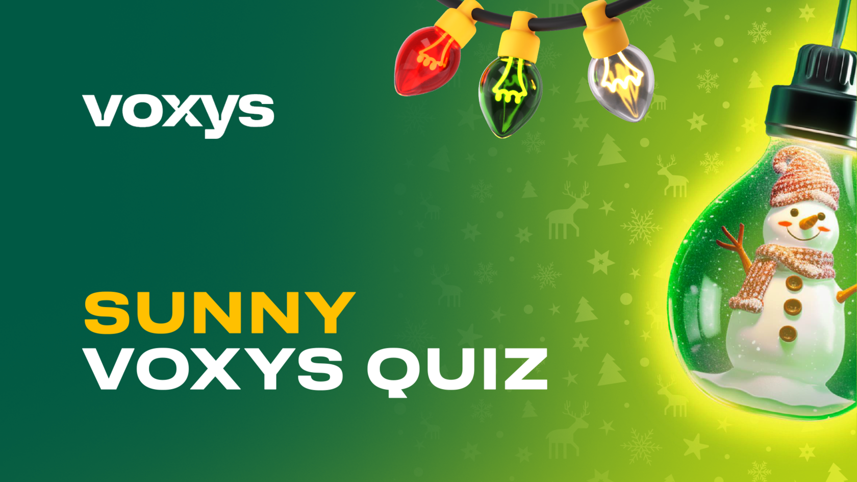 SUNNY VOXYS QUIZ