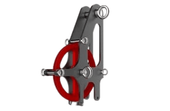 Hay pulley (top sheave)