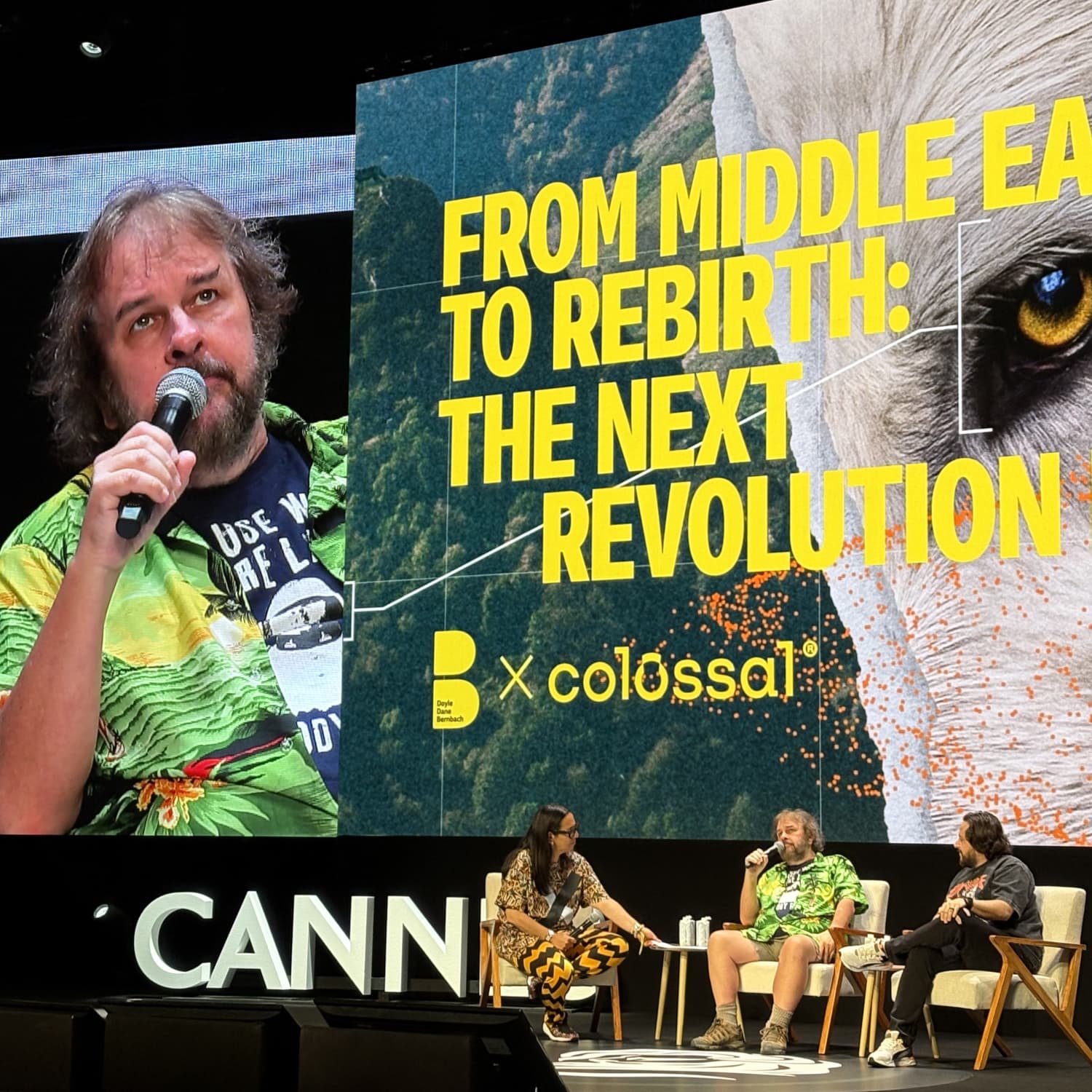 Peter Jackson at Cannes Lions Festival 2025