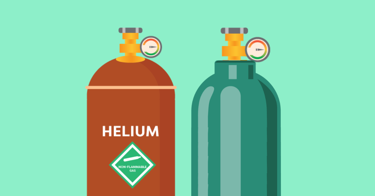 Гелий для газирования напитков