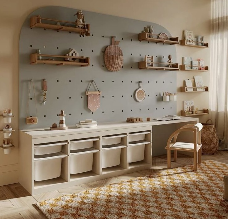 пегборд для детской